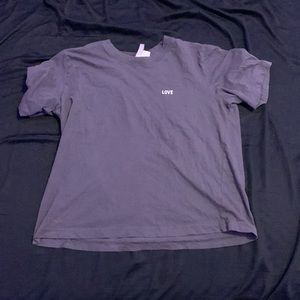 Boxy shirt, semi cropped, Never worn